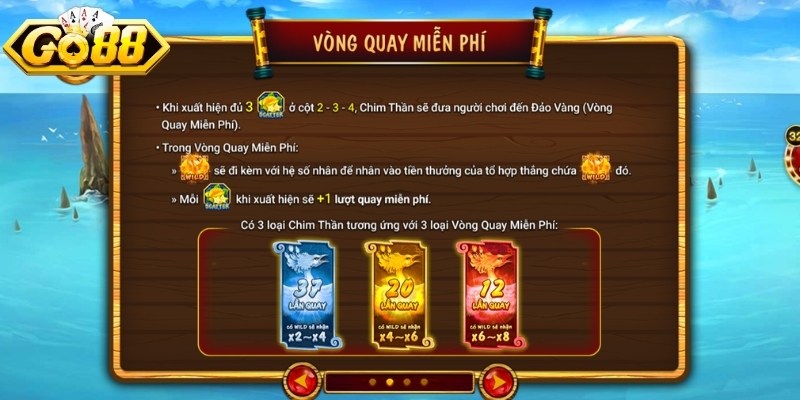 Tận dụng vòng quay miễn phí tại Ăn Khế Trả Vàng GO88