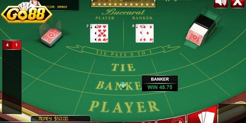 Mẹo đặt cược hàng đầu khi bạn tham gia baccarat GO88