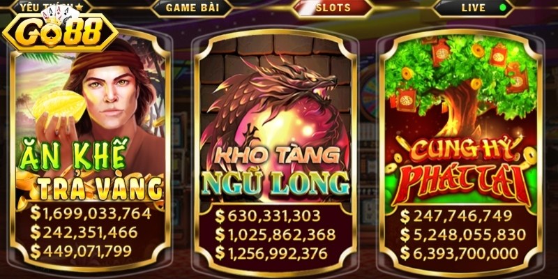 Ưu điểm khi bạn tham gia Kho Tàng Ngũ Long GO88