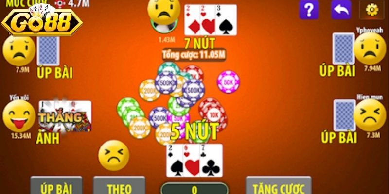 Cách xác định khi nào nên tố mạnh hoặc bỏ bài để bảo toàn vốn