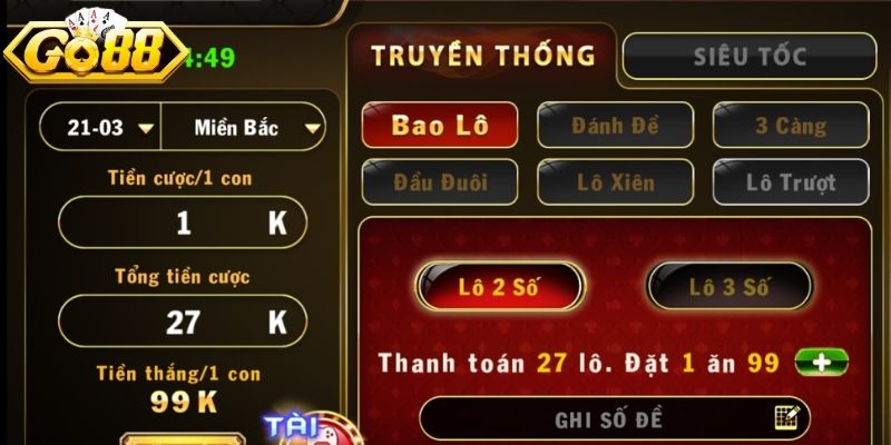 Điểm thú vị khi nhắc đến lô đề 1 ăn 99