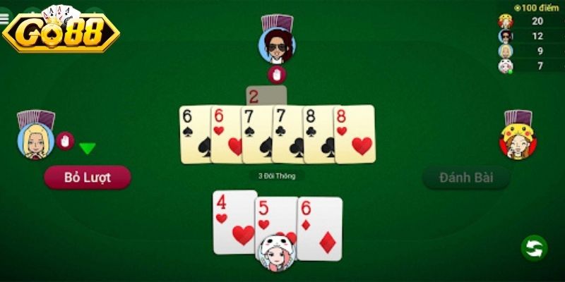 Phương pháp kiểm soát ván thông qua chiến thuật chặn